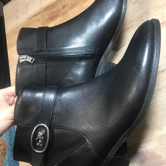 NEW Coach Chelsea boots in size 8. Never worn - Picture 7 of 9